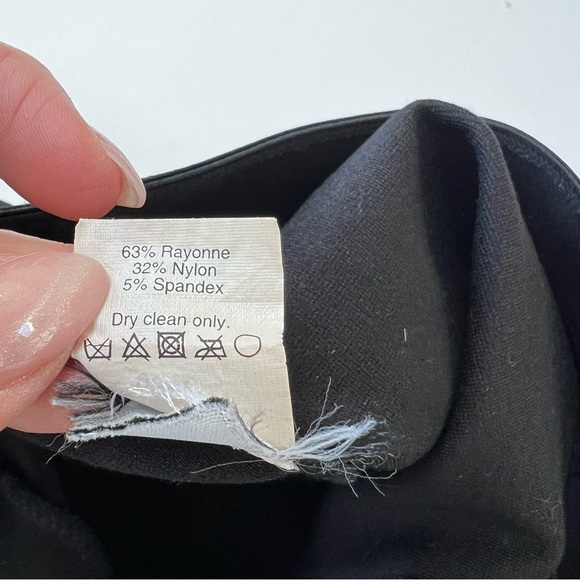 J. Crew Sleek Black Ultra Skinny Ponte Pants with Back Exposed Zipper - Picture 10 of 12